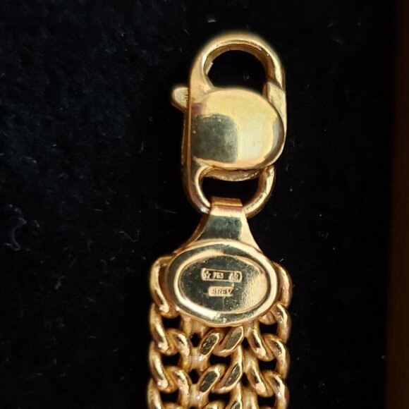 **SOLD**14k Solid Yellow Gold Mesh Bracelet made in Italy 7", 10mm, ≈9.54 grams - Picture 5 of 9